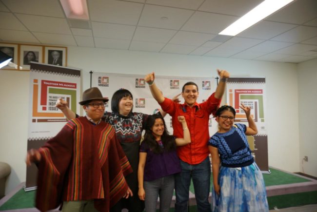 YOUTH OUT FRONT: CONVERSATIONS WITH THE GLOBAL INDIGENOUS YOUTH CAUCUS